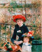 Pierre-Auguste Renoir On the Terrace, oil painting on canvas
